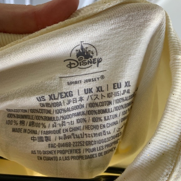 Disneyland Resort Cream and Gold Sweatshirt size xl - Picture 9 of 10